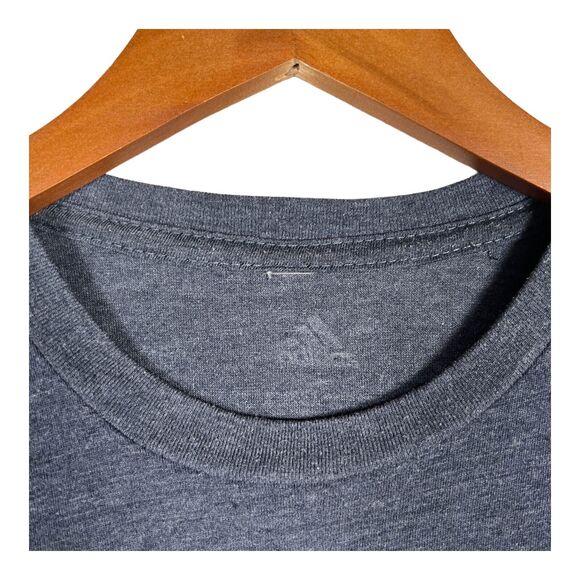 Adidas Indiana Pacers Reelin’ It In NBA Basketball Blue Shirt $32 Men's sz L - Picture 4 of 4